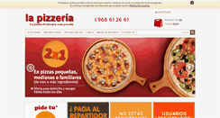 Desktop Screenshot of lapizzeriademolina.com